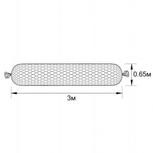 Габион ГСИ-Ц-3,0х0,65-С80-2,7/3,7-ЦАММП в Ижевск