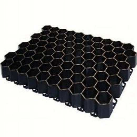Решетка газонная Gidrolica Eco Standart РГ-70.40.3,2 - пластиковая черная в Ижевск